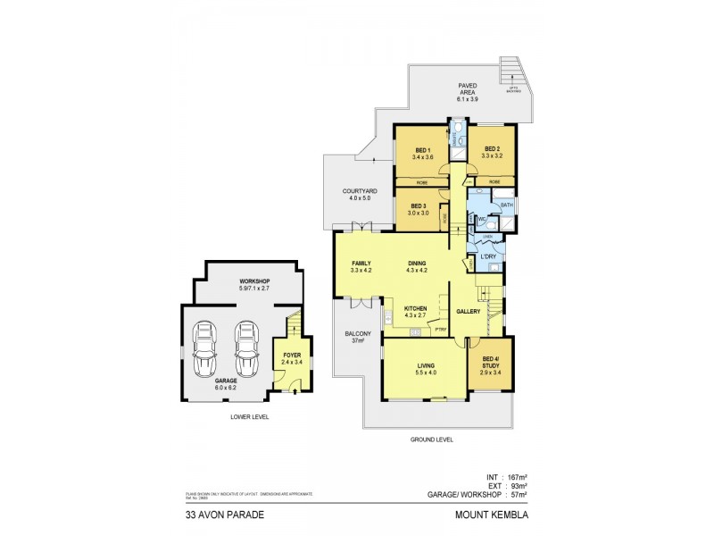 33 Avon Parade, Mount Kembla NSW 2526 Floorplan