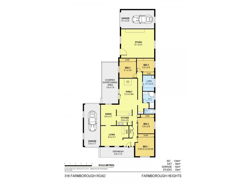 316 Farmborough Road, Farmborough Heights NSW 2526 Floorplan