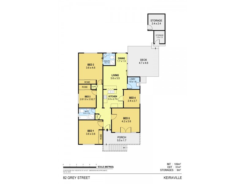 82 Grey Street, Keiraville NSW 2500 Floorplan