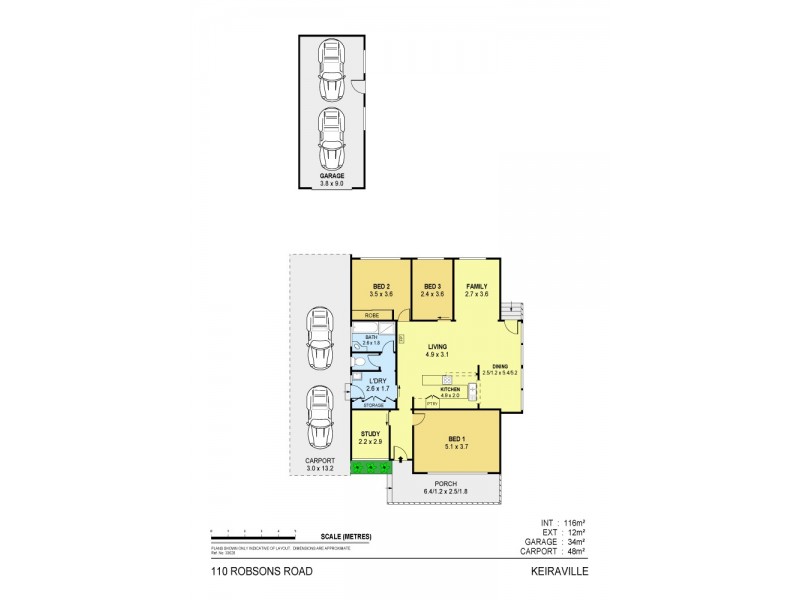 110 Robsons Road, Keiraville NSW 2500 Floorplan