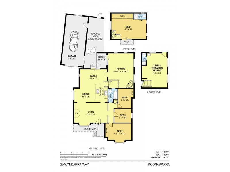 29  Wyndarra Way, Koonawarra NSW 2530 Floorplan