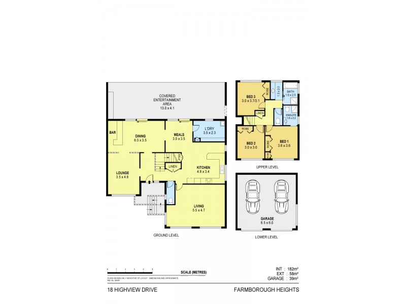 18 Highview Drive, Farmborough Heights NSW 2526 Floorplan