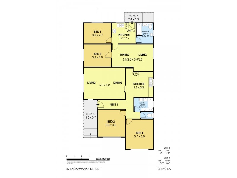 37  Lackawanna Street, Cringila NSW 2502 Floorplan