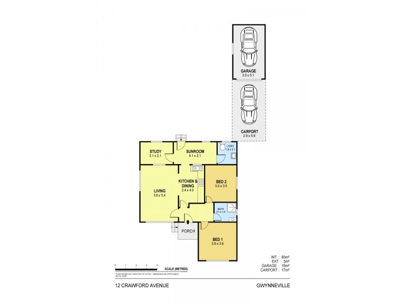 12 Crawford Avenue, Gwynneville NSW 2500 Floorplan
