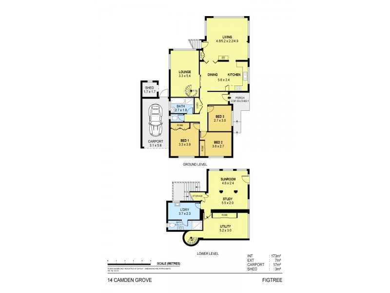 14 Camden Grove, Figtree NSW 2525 Floorplan