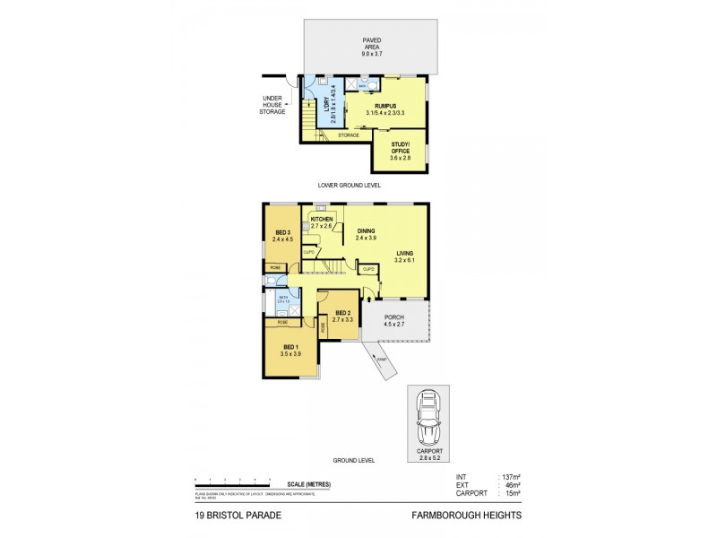 19 Bristol Parade, Farmborough Heights NSW 2526 Floorplan