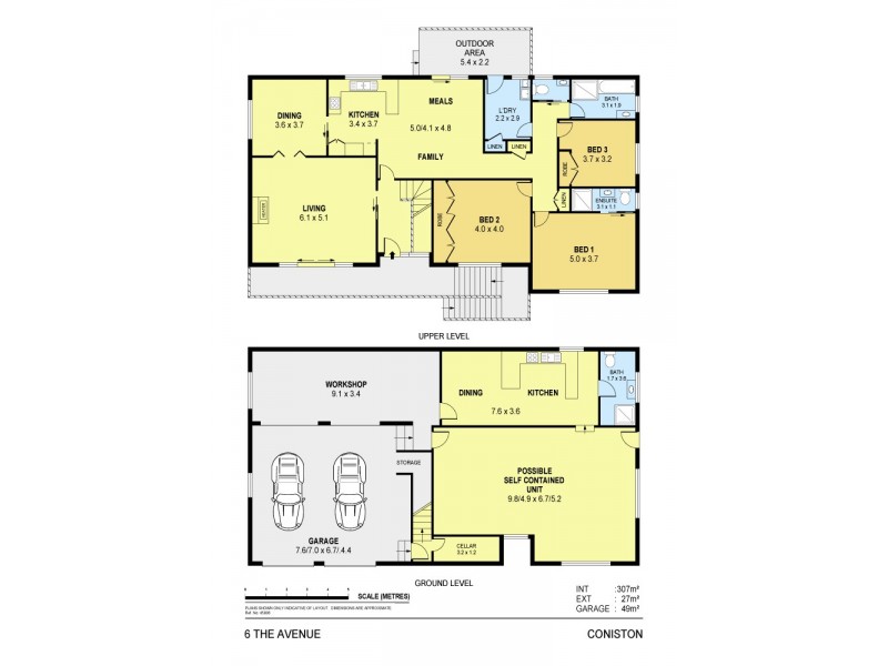 6 The Avenue, Coniston NSW 2500 Floorplan
