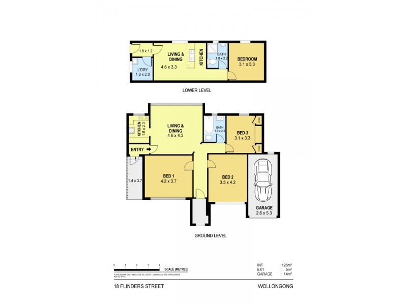 18 Flinders Street, Wollongong NSW 2500 Floorplan