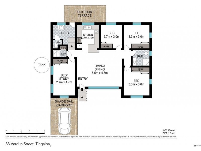 33 Verdun Street, Tingalpa QLD 4173 Floorplan