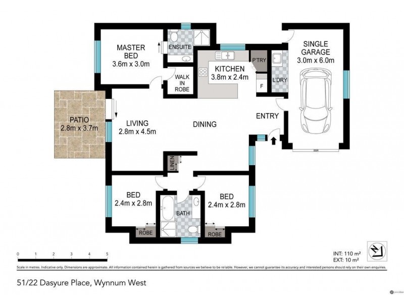 51/22 Dasyure Place, Wynnum West QLD 4178 Floorplan