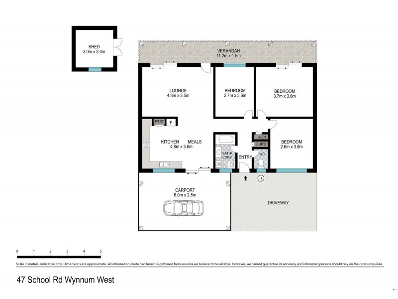 47 School Road, Wynnum West QLD 4178 Floorplan
