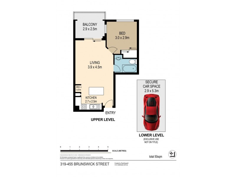 L3/455 Brunswick St, Fortitude Valley QLD 4006 Floorplan