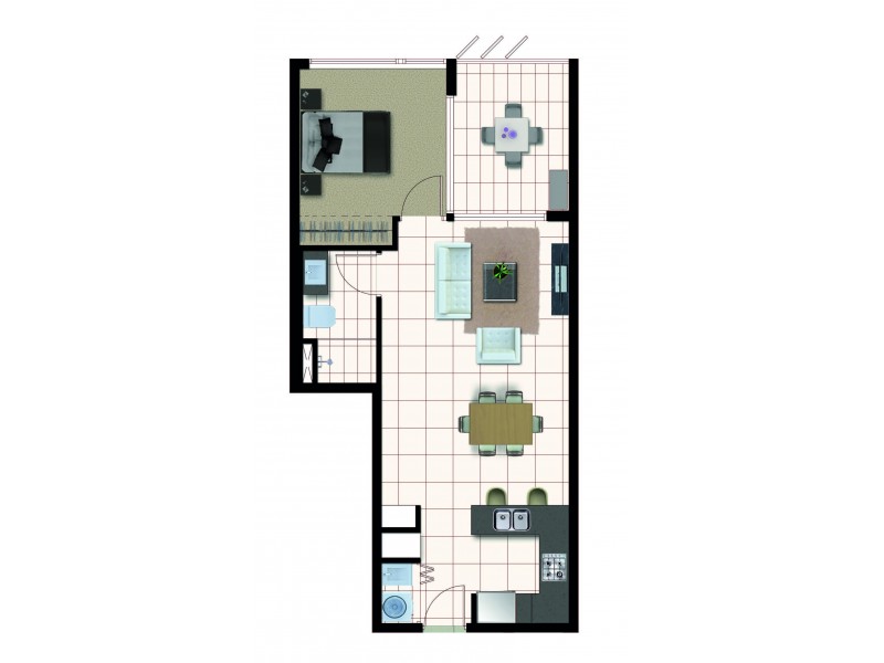 L2B/50 McLachlan St, Fortitude Valley QLD 4006 Floorplan