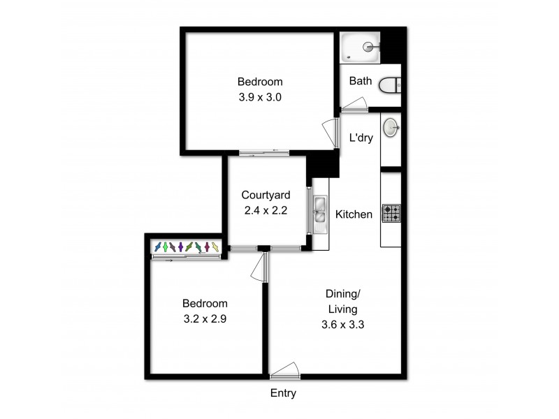 460 Ann St, Brisbane QLD 4000 Floorplan