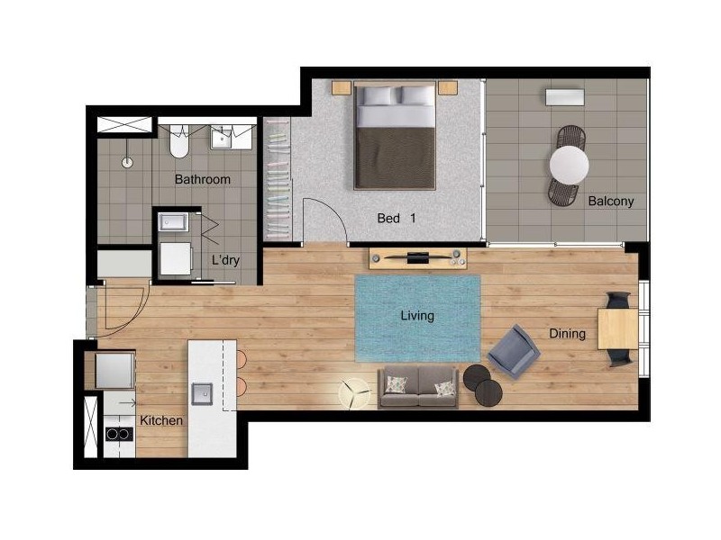 398 St Pauls Tce, Fortitude Valley QLD 4006 Floorplan