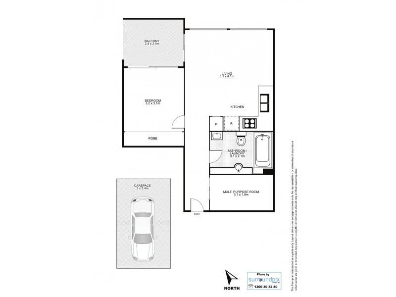 70 Mary Street, Brisbane QLD 4000 Floorplan