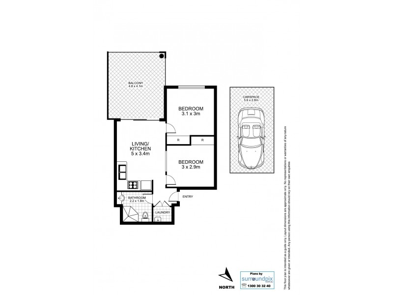 41 Gotha Street, Fortitude Valley QLD 4006 Floorplan