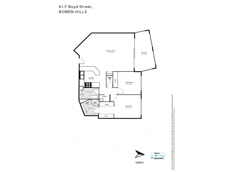 7 Boyd Street, Bowen Hills QLD 4006 Floorplan