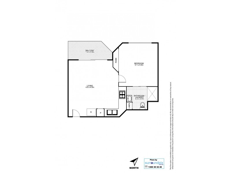 160 Roma Street, Brisbane QLD 4000 Floorplan