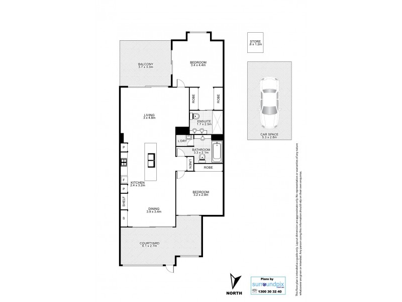 451 Gregory Tce, Spring Hill QLD 4000 Floorplan