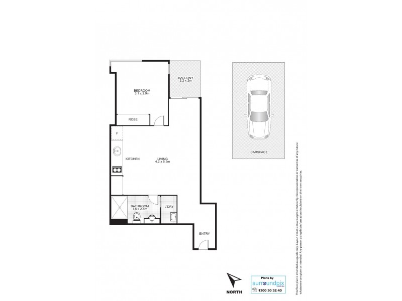 L4/25 Connor Street, Fortitude Valley QLD 4006 Floorplan