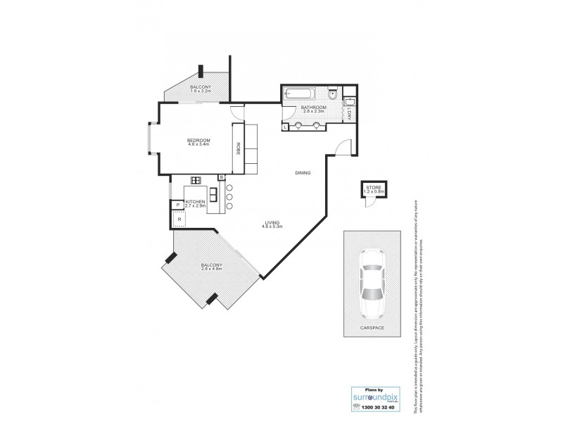 L2/451 Gregory Terrace, Spring Hill QLD 4000 Floorplan