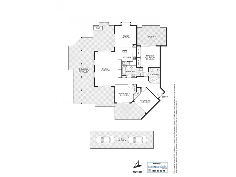 L5/451 Gregory Terrace, Spring Hill QLD 4000 Floorplan