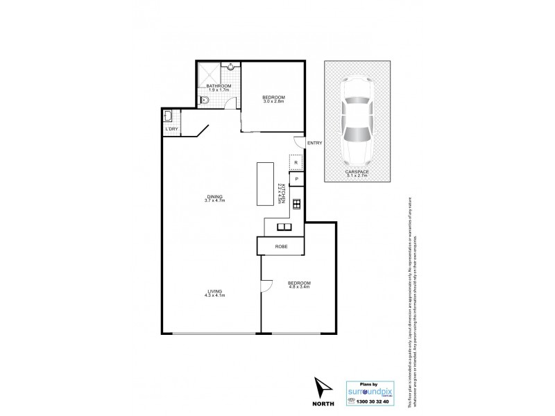 2 Berwick Street, Fortitude Valley QLD 4006 Floorplan