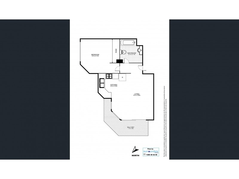 L35/128 Charlotte St, Brisbane QLD 4000 Floorplan
