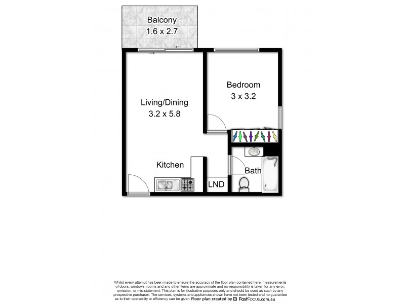 455 Brunswick Street, Fortitude Valley QLD 4006 Floorplan