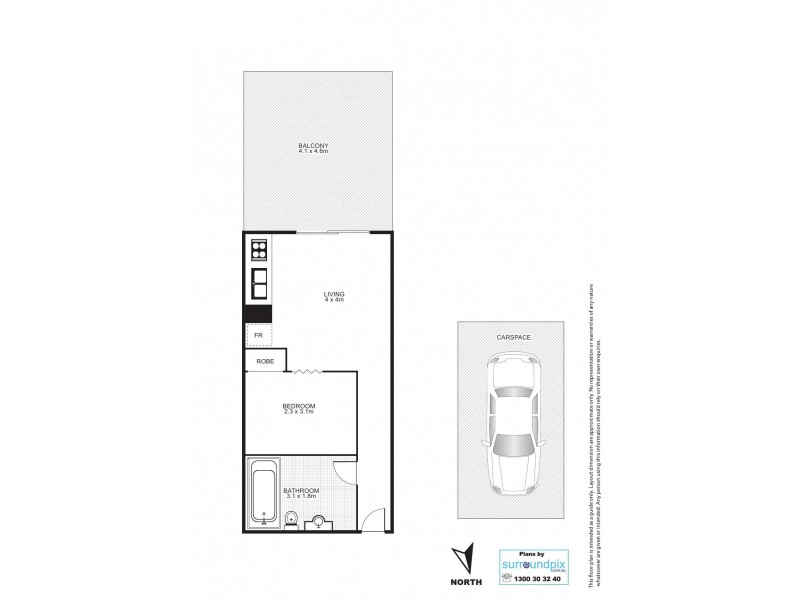 41 Gotha Street, Fortitude Valley QLD 4006 Floorplan