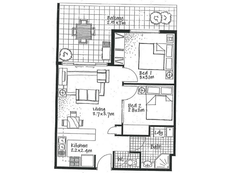 41 Gotha Street, Fortitude Valley QLD 4006 Floorplan