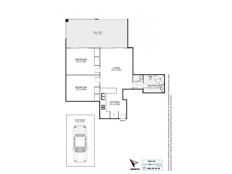 41 Gotha Street, Fortitude Valley QLD 4006 Floorplan
