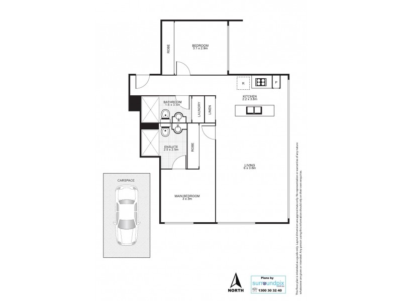 L15/25 Connor St, Fortitude Valley QLD 4006 Floorplan