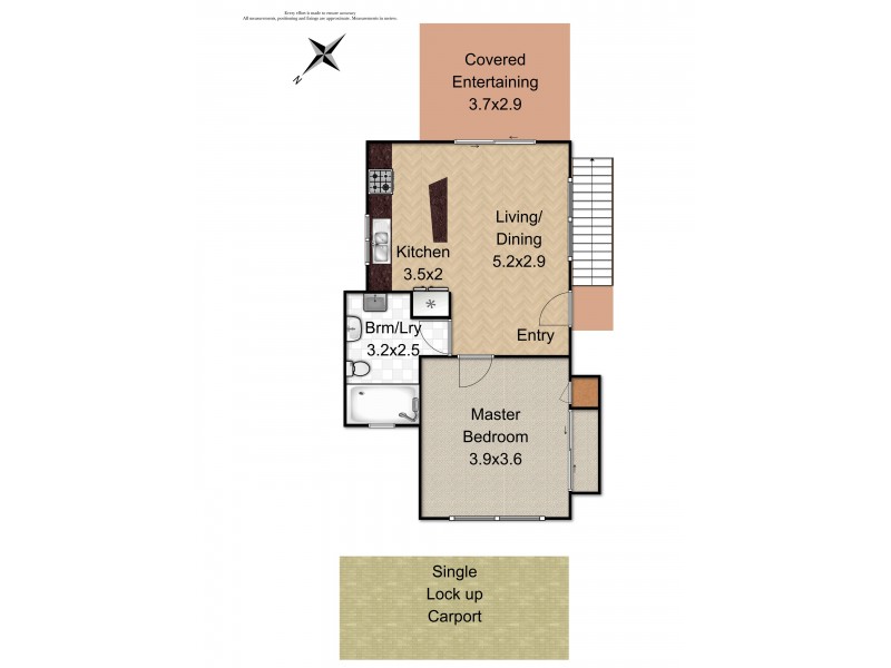 36 Heal St, New Farm QLD 4005 Floorplan