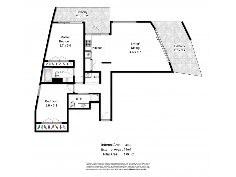 L1/292 Boundary Street, Spring Hill QLD 4000 Floorplan