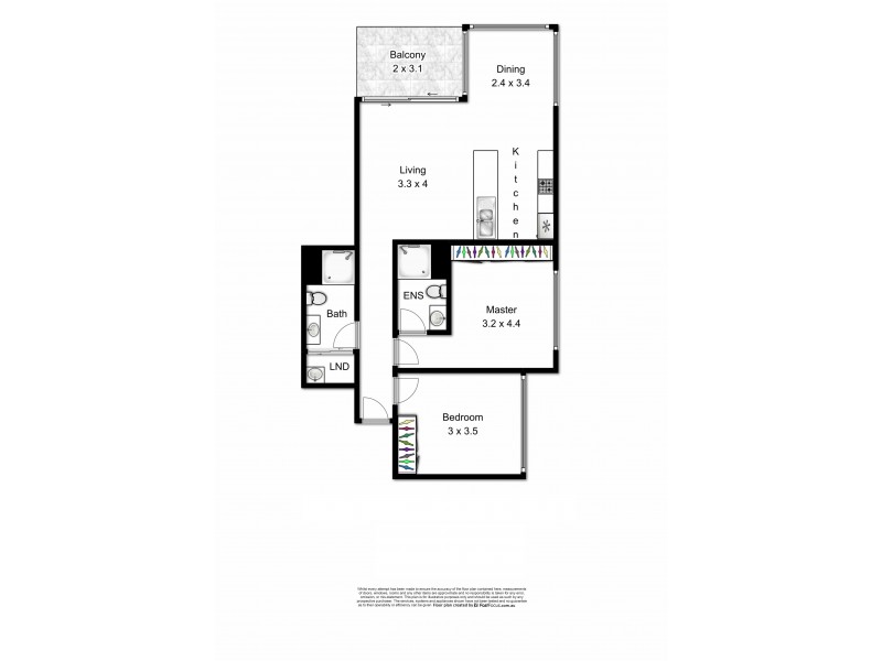 L5/25 Connor St, Fortitude Valley QLD 4006 Floorplan