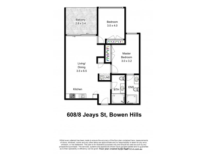 8  Jeays St, Bowen Hills QLD 4006 Floorplan