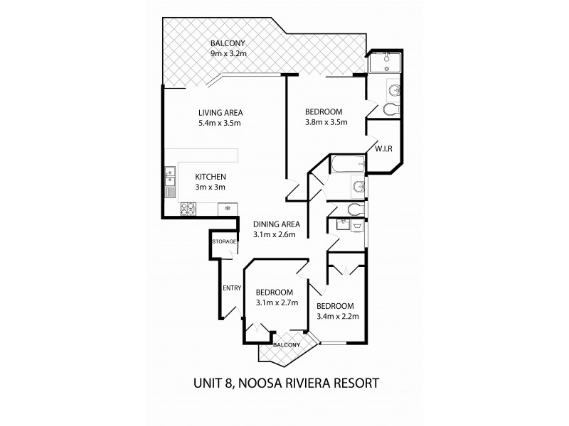 8/144 Noosa Parade, Noosaville QLD 4566 Floorplan