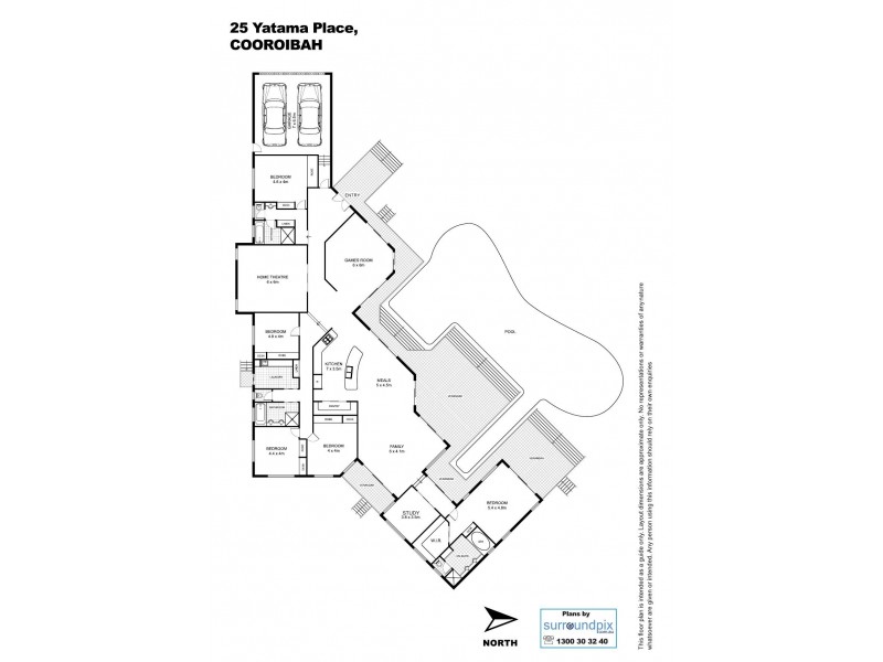25 Yatama Place, Cooroibah QLD 4565 Floorplan
