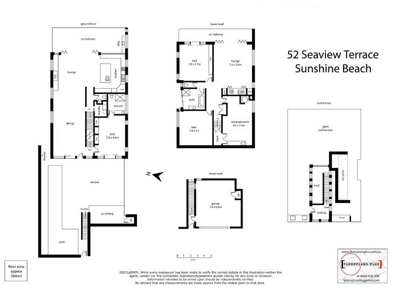 52 Seaview Terrace, Sunshine Beach QLD 4567 Floorplan