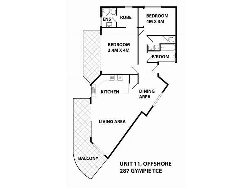 11/287 Gympie Terrace, Noosaville QLD 4566 Floorplan