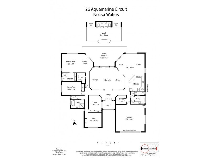 26 Aquamarine Circuit, Noosaville QLD 4566 Floorplan