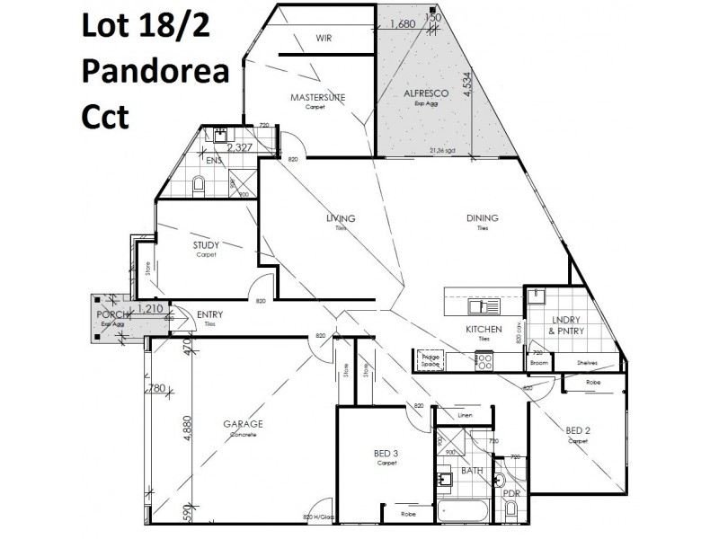 18 Pandorea Circuit, Noosaville QLD 4566 Floorplan