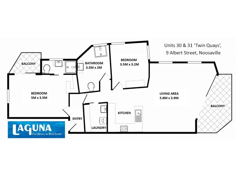 30&31/9 Albert Street, Noosaville QLD 4566 Floorplan