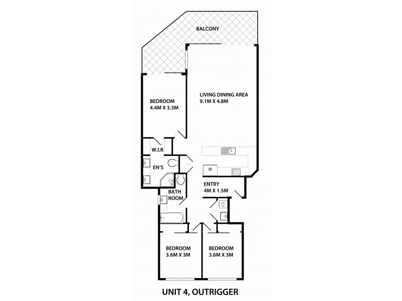 4/273  Gympie Terrace, Noosaville QLD 4566 Floorplan