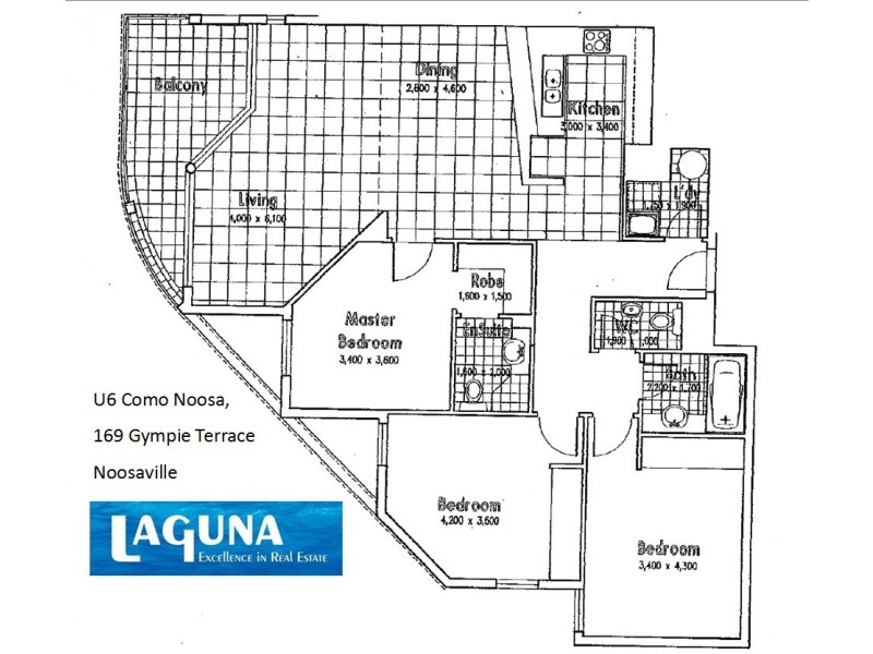6/169 Gympie Terrace, Noosaville QLD 4566 Floorplan