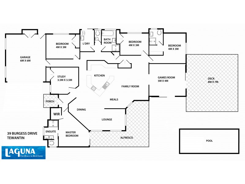 39 Burgess Drive, Tewantin QLD 4565 Floorplan