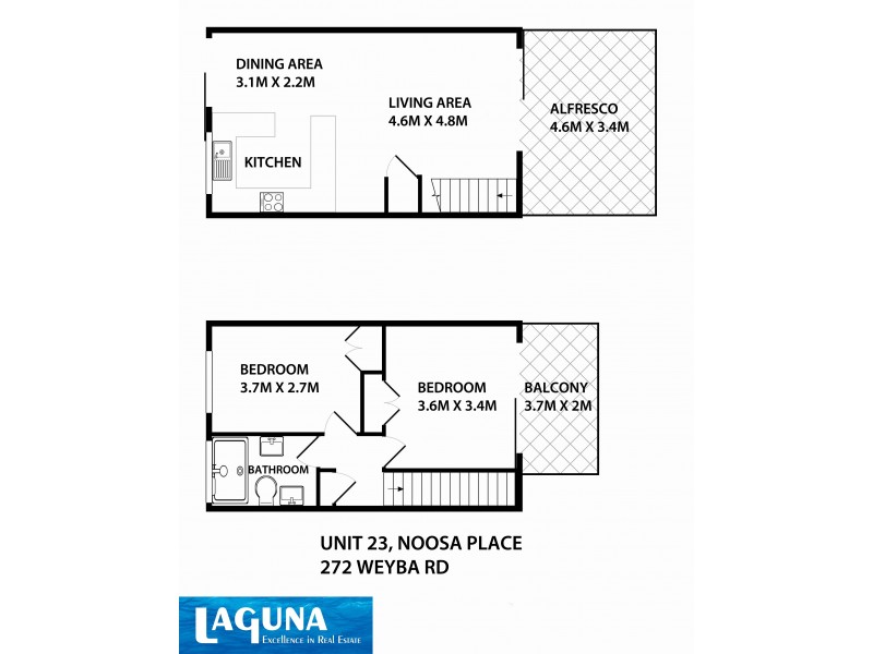 23/272 Weyba Road, Noosaville QLD 4566 Floorplan