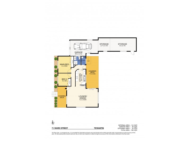 71 Ward St, Tewantin QLD 4565 Floorplan